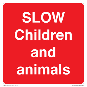SLOW Children and animals